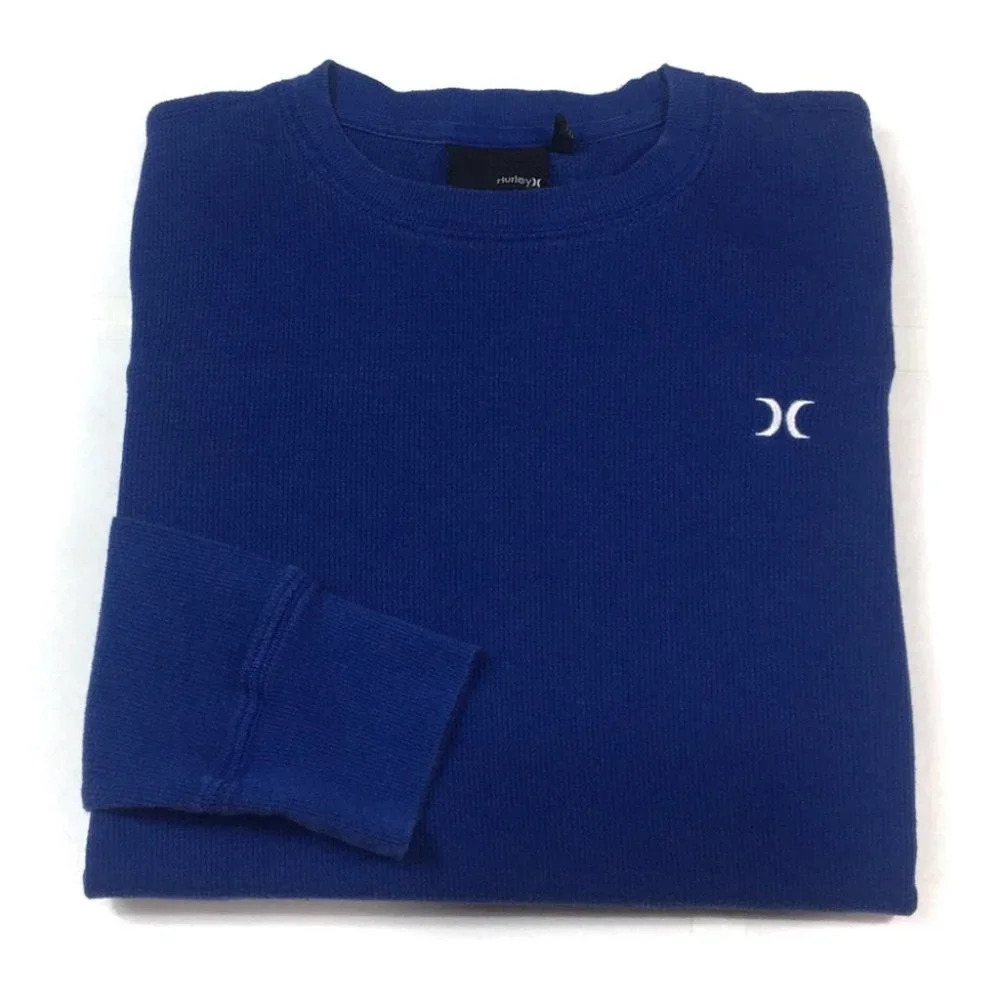 Ls73 Hurley Surfer Brand Waffle Ls Shirt S